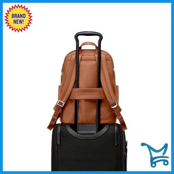Premium Leather Backpack with Laptop Compartment & Phone Pocket main image 5